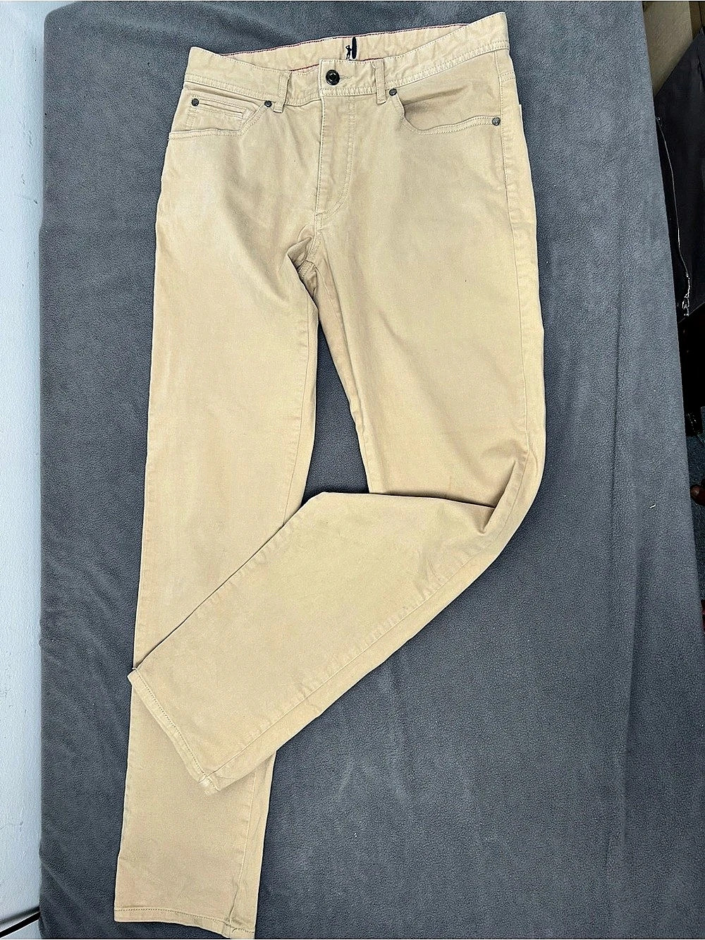 Johnnie-o Men's Beige Chino Pants Waist 30 x 32 Stretch